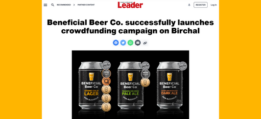 Beneficial Beer Co. successfully launches crowdfunding campaign on Birchal